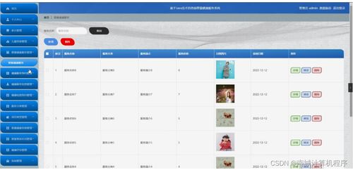基于Java技術的恩施嬰童健康服務系統設計與實現